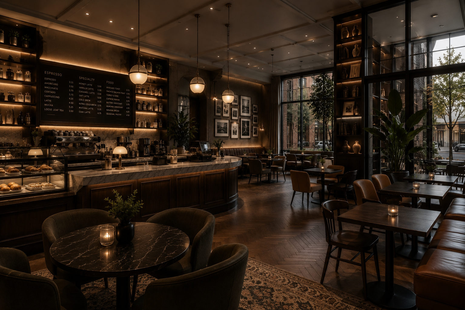 Café and hospitality venue